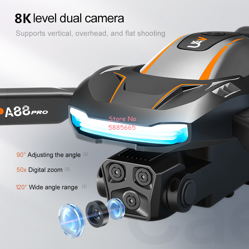 8K Aerial Photography Optical  - Drone Battery Case recension och pris