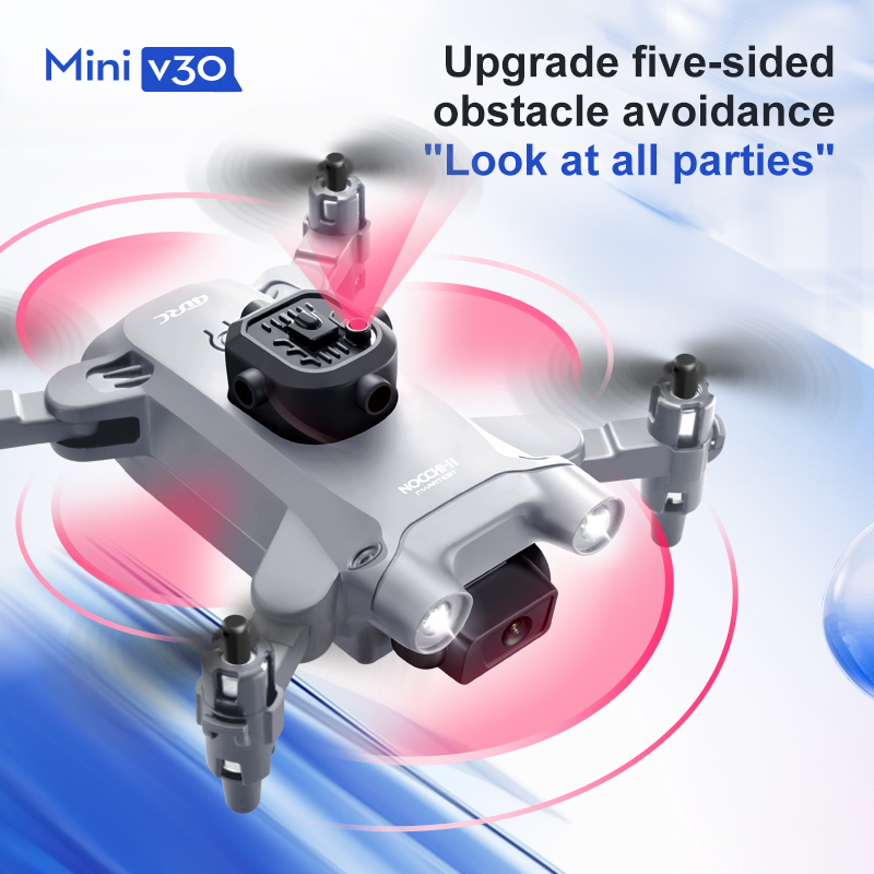 Mini V30 WiFi FPV Drone With 4 - Drone Battery Box recension och pris