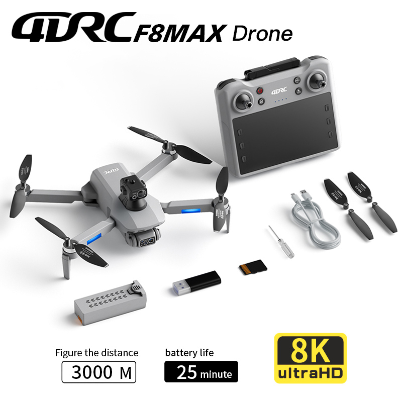F8 MAX GPS Drone Professional  - Drone Battery Box recension och pris