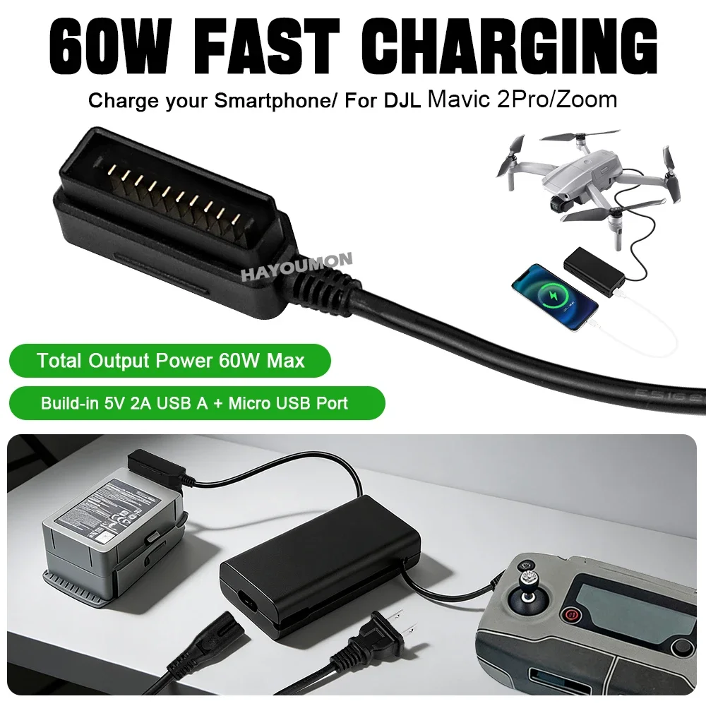 For DJI Mavic 2 Pro/Zoom Drone - Drone Battery Balance Charger recension och pris