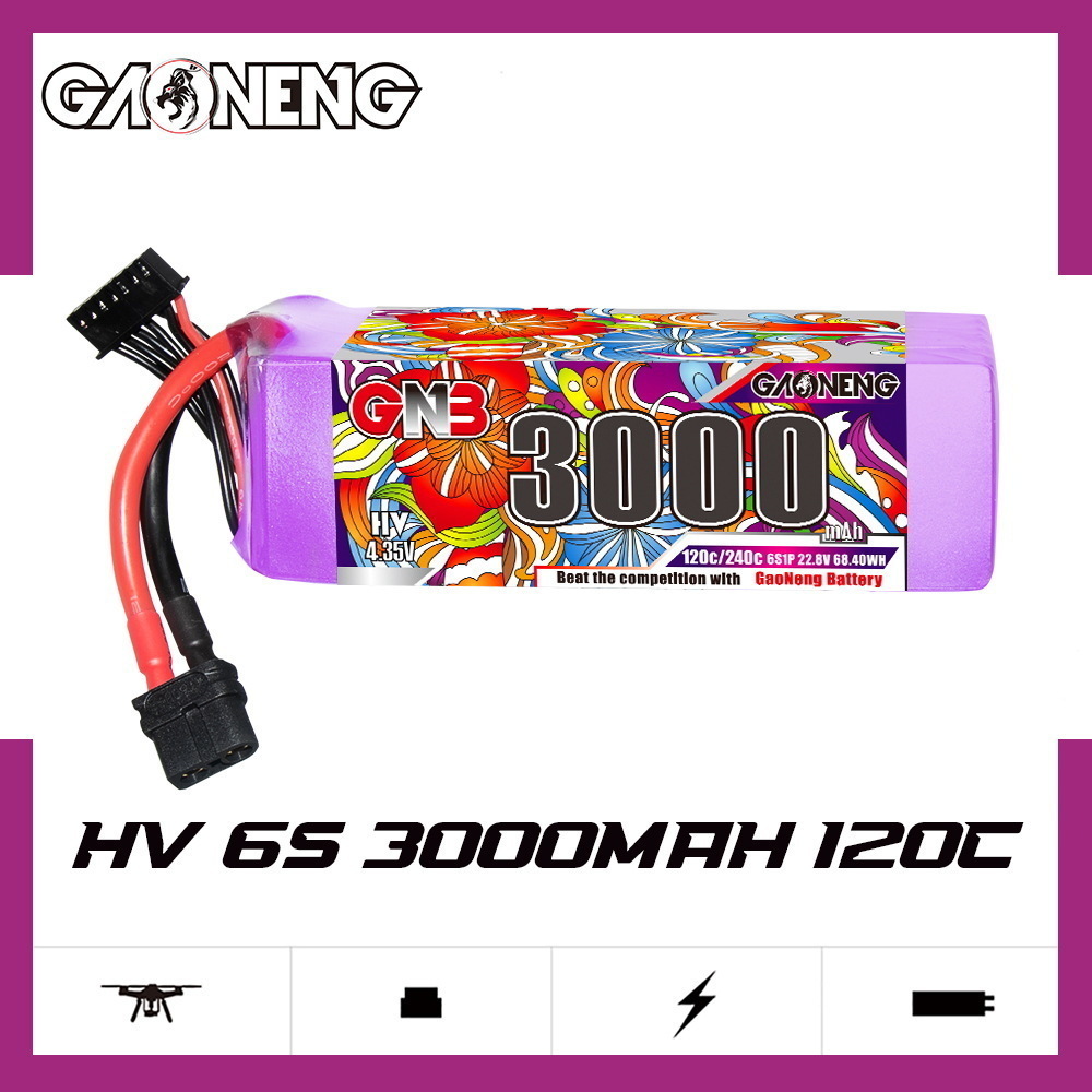 GNB Lipo Battery 6S 22.8V 3000 - Drone Battery 6S recension och pris